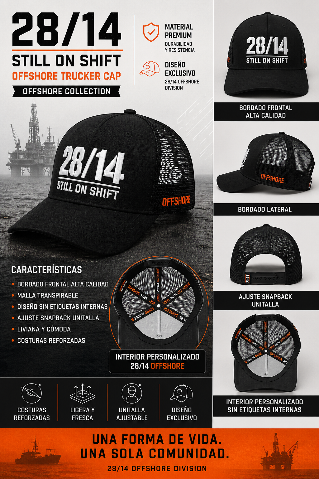Offshore Trucker Cap